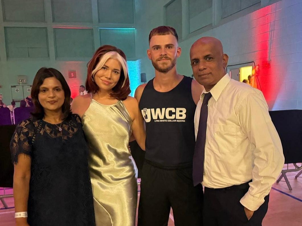 Ultra White Collar Boxing Fundraiser