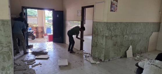 St Luke's Hospital construction project underway