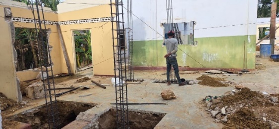 St Luke's Hospital construction project underway