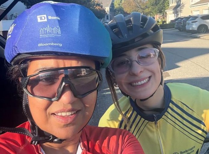 US riders in training