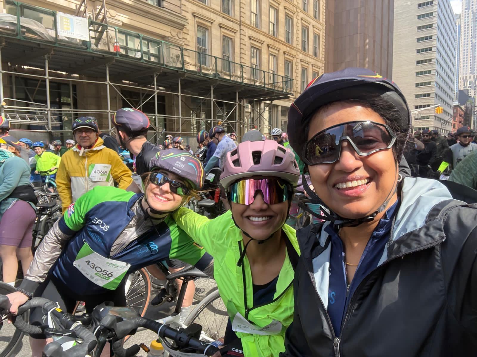 US riders in training