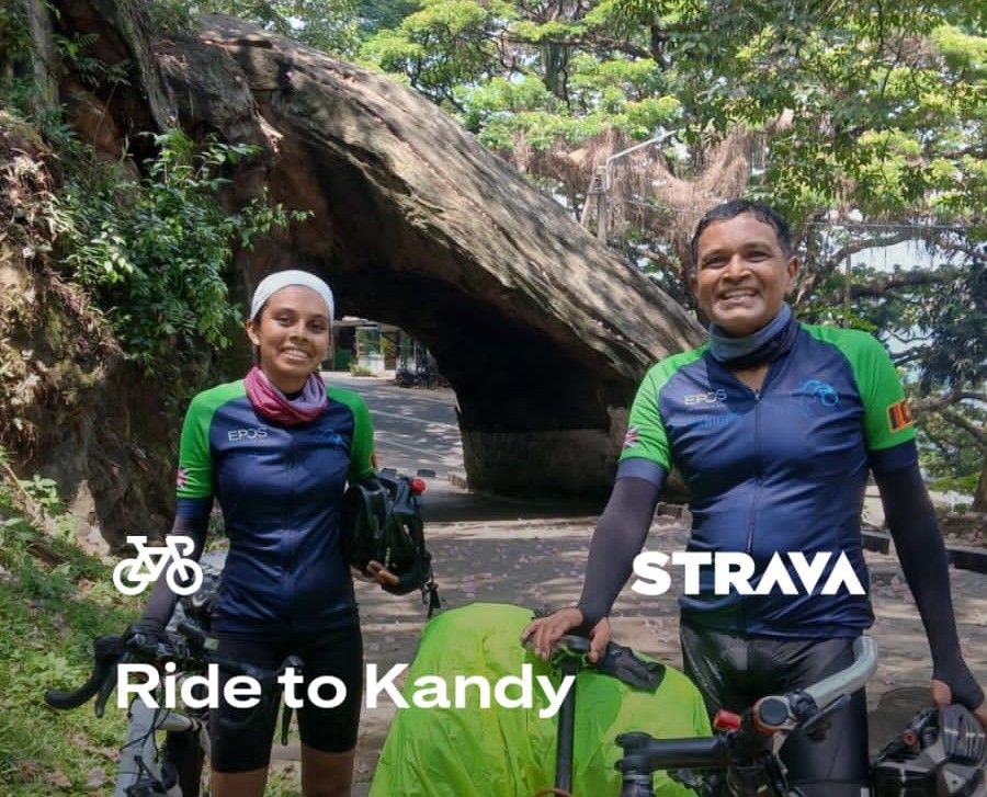Sri Lankan riders in training