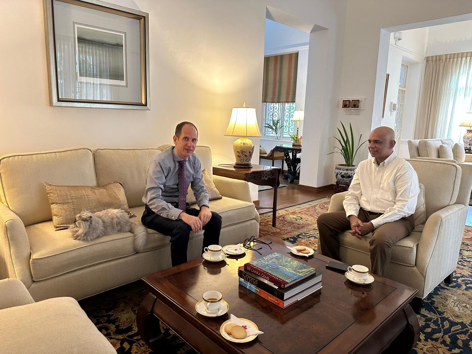 Meeting with the Canadian High Commissioner